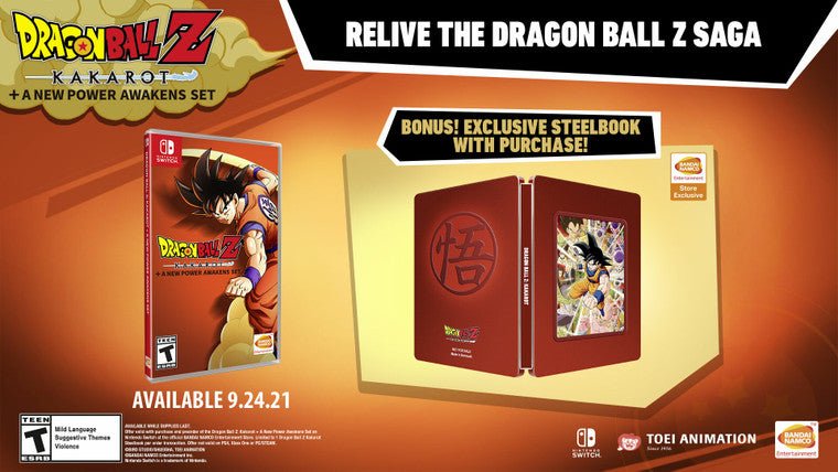 DRAGON BALL Z: KAKAROT + STEELBOOK