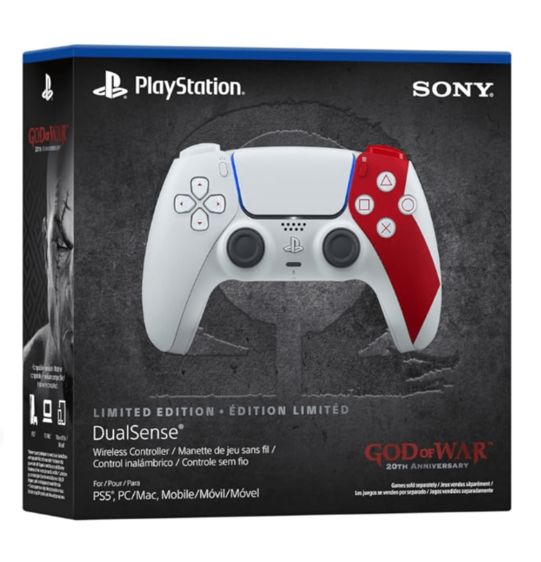 DUALSENSE GOD OF WAR 20 ANIVERSARIO