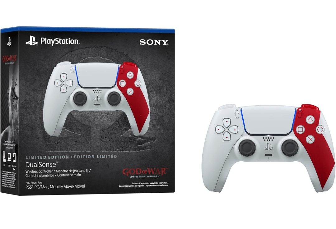 DUALSENSE GOD OF WAR 20 ANIVERSARIO