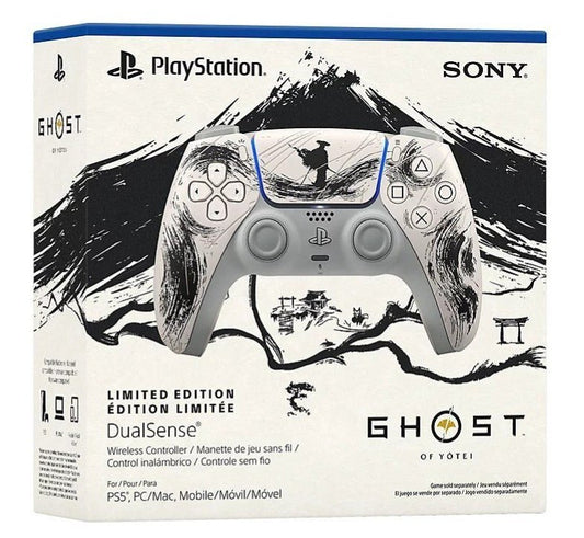 DualSense Wireless Controller Ghost of Yōtei Black Limited Edition - PS5 - EASY GAMES