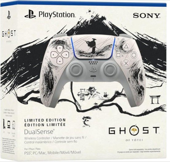 DualSense Wireless Controller Ghost of Yōtei Black Limited Edition - PS5 EASY GAMES