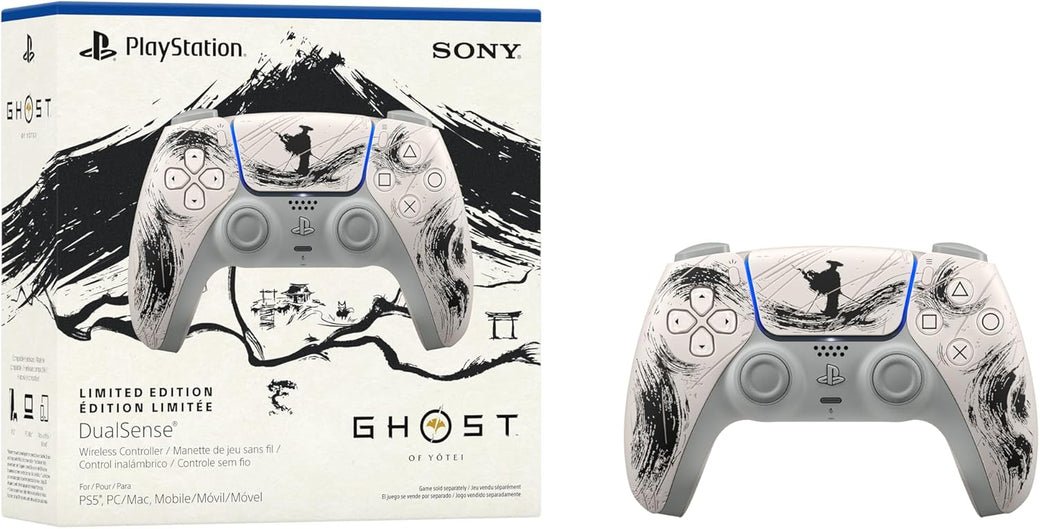 DualSense Wireless Controller Ghost of Yōtei Black Limited Edition - PS5 EASY GAMES
