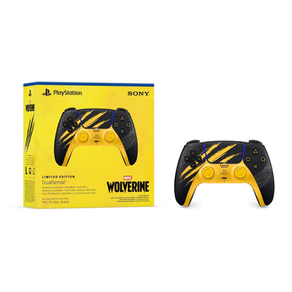 DualSense® Wireless Controller – Marvel’s Wolverine Battle Yellow Limited Edition - EASY GAMES