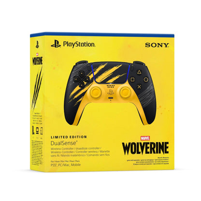 DualSense® Wireless Controller – Marvel’s Wolverine Battle Yellow Limited Edition - EASY GAMES