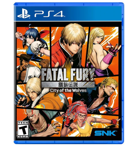 FATAL FURY: CITY OF THE WOLVES LIMITED EDITION PS4