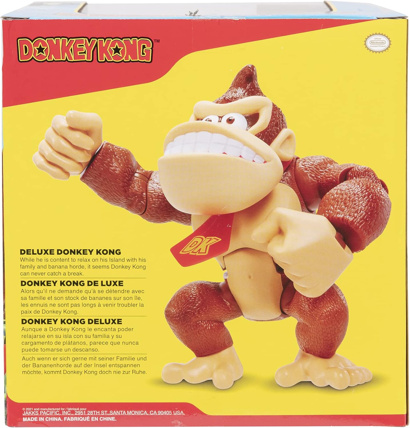 FIGURA SUPER MARIO DONKEY KONG 6"