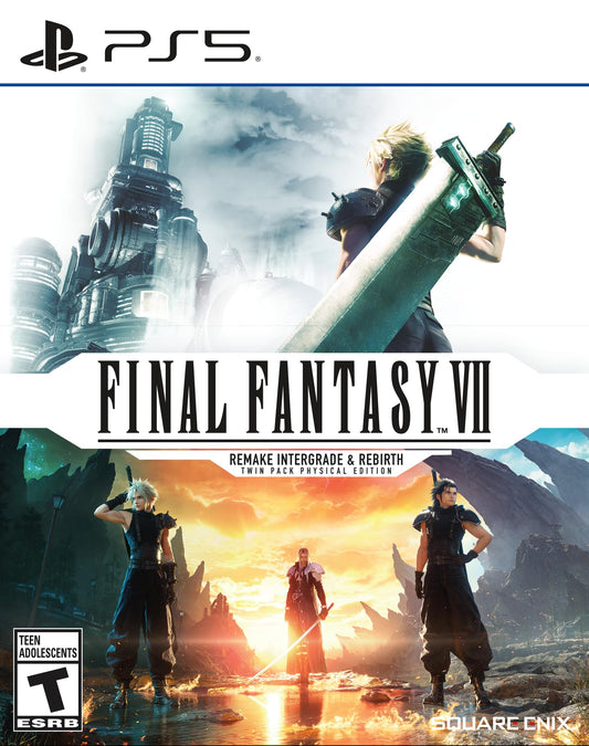 FINAL FANTASY VII REMAKE INTERGRADE & REBIRTH Twin Pack Physical Edition - PlayStation 5 - EASY GAMES