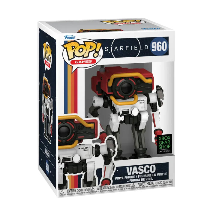 FUNKO POP STARFIELD VASCO EXCLUSIVE - XBOX easy video game