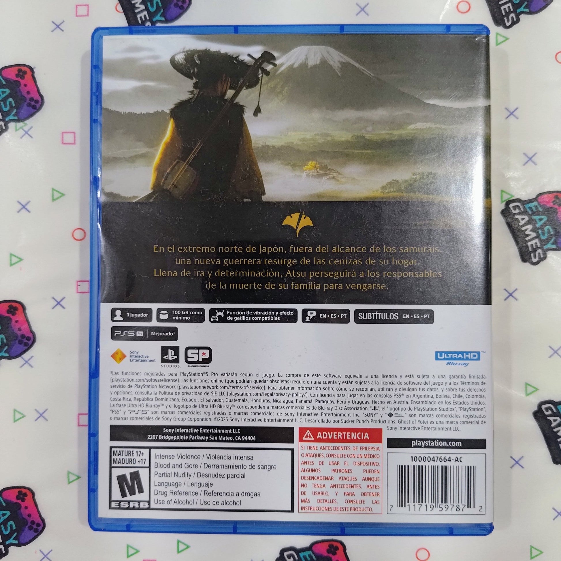 GHOST OF YOTEI PS5 EASY GAMES