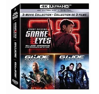 G.I. JOE: 3 MOVIE COLLECTION [4K UHD] - EASY GAMES