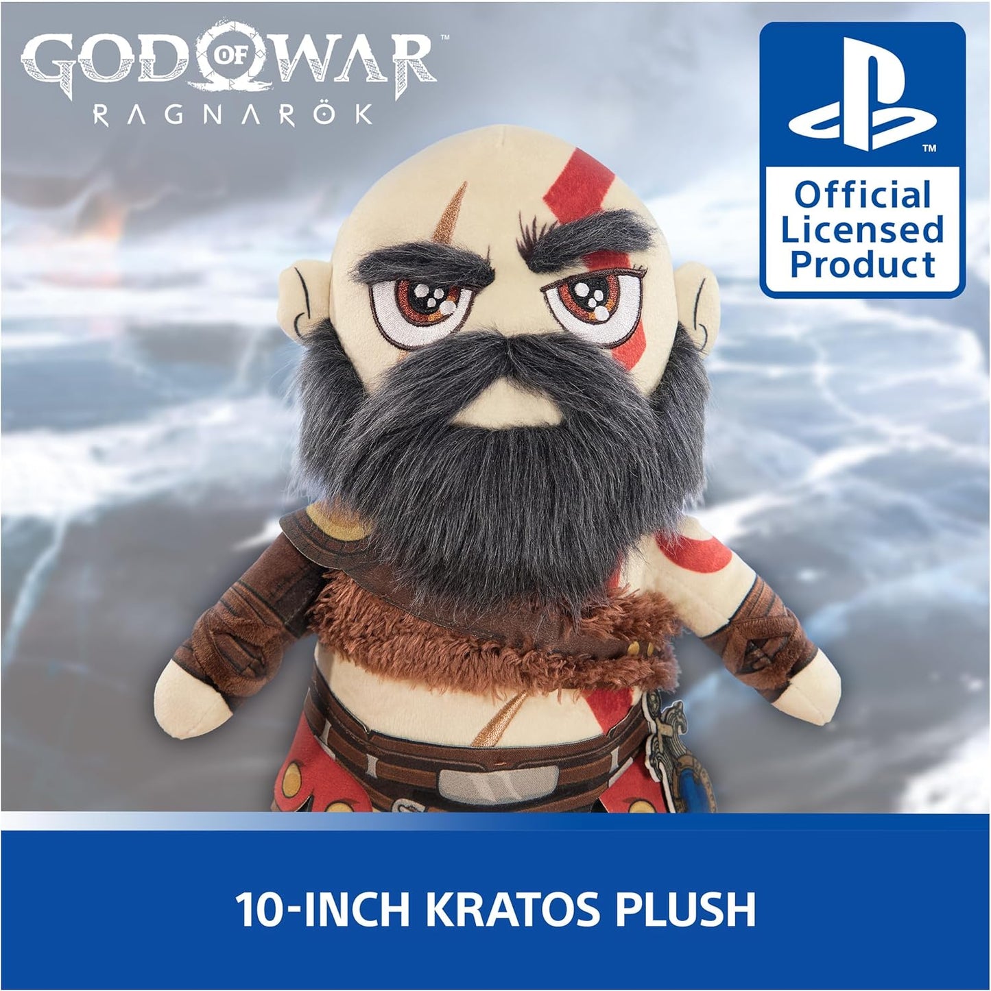 GOD OF WAR RAGNAROK KRATOS PELUCHE PREMIUM