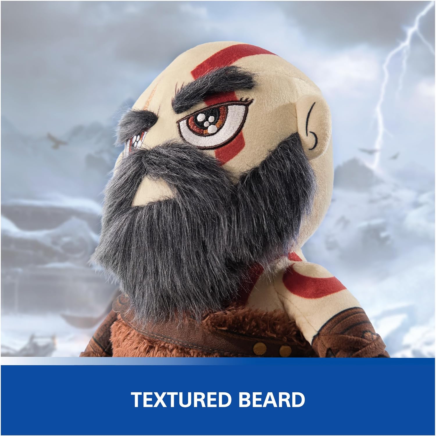 GOD OF WAR RAGNAROK KRATOS PELUCHE PREMIUM