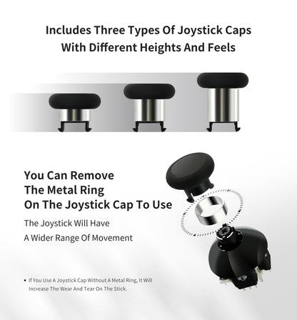 GuliKit 720° Adjustable Tension Magnetic Joystick, for PS5 DualSense Edge GuliKit