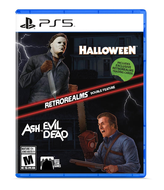 Halloween and Ash vs Evil Dead RetroRealms Double Feature - PlayStation 5 - EASY GAMES