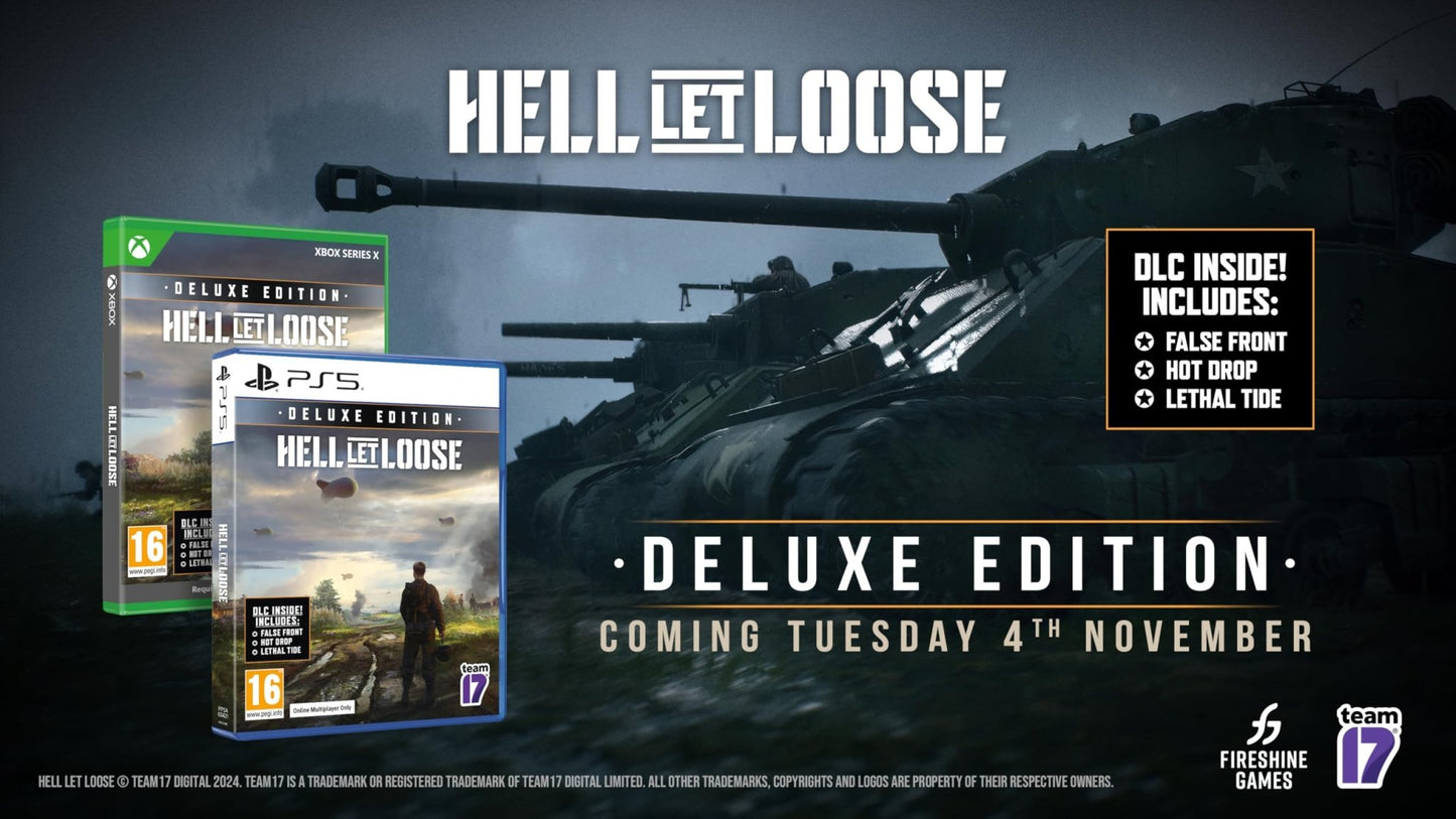 Hell Let Loose Deluxe Edition - PlayStation 5 Fireshine Games