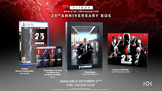 HITMAN WORLD OF ASSASSINATION PS5 easy video game