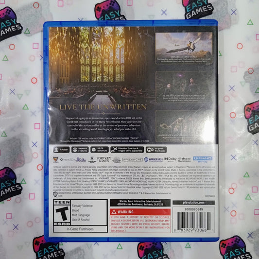 HOGWARTS LEGACY PS5 easy video game