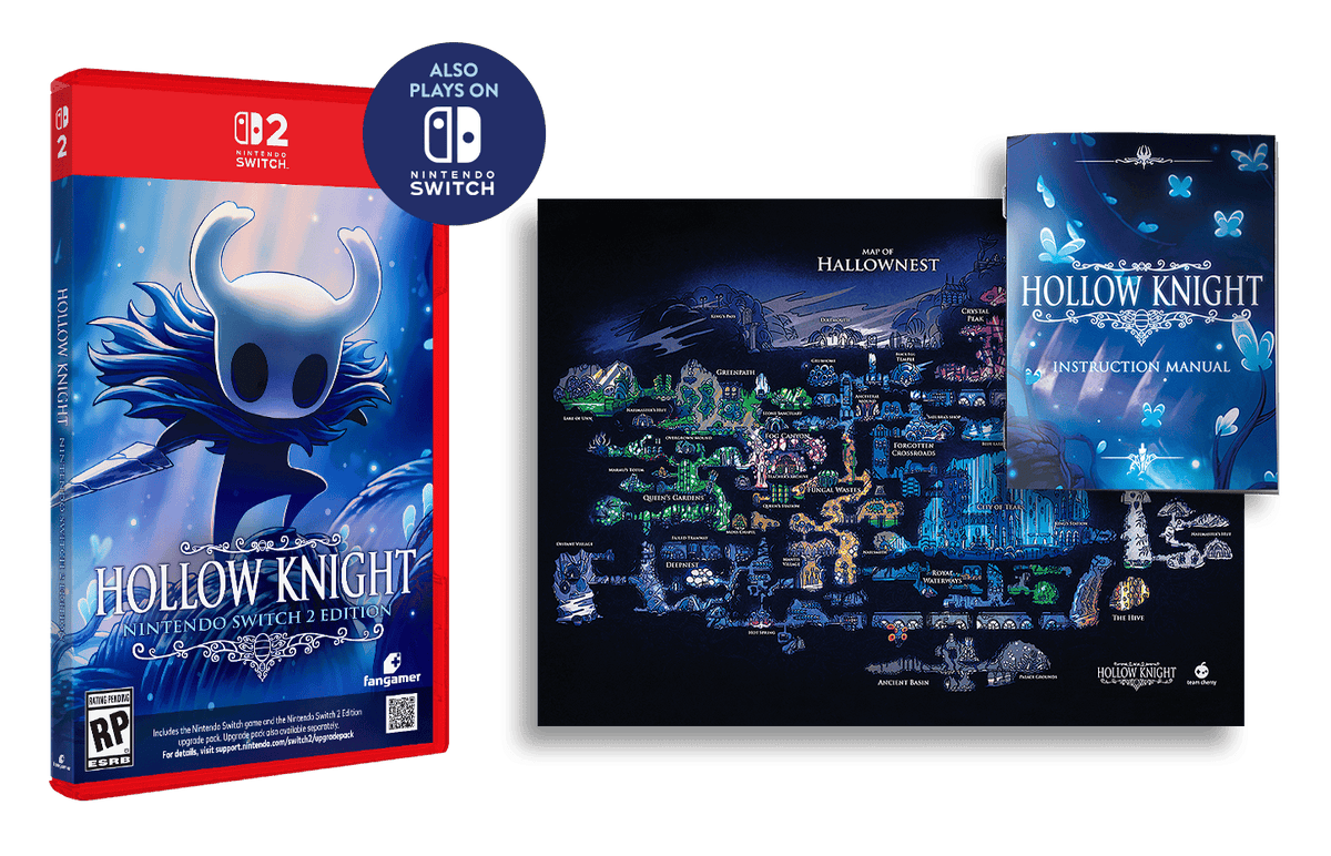 HOLLOW KNIGHT LIMITED EDITION PS5 / SWITCH 2 Switch 2 EASY GAMES