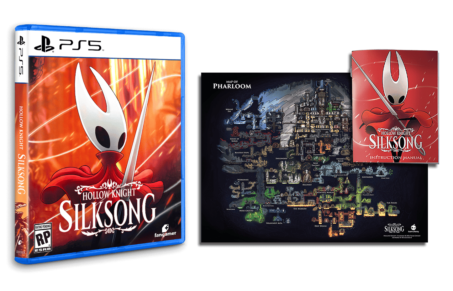 HOLLOW KNIGHT SILKSONG LIMITED EDITION PS5 / SWITCH 2 / XBOX PS5 EASY GAMES