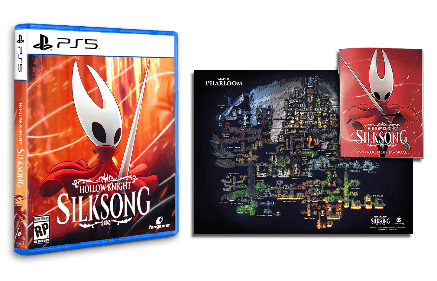 HOLLOW KNIGHT SILKSONG LIMITED EDITION PS5 / SWITCH 2 / XBOX PS5 EASY GAMES