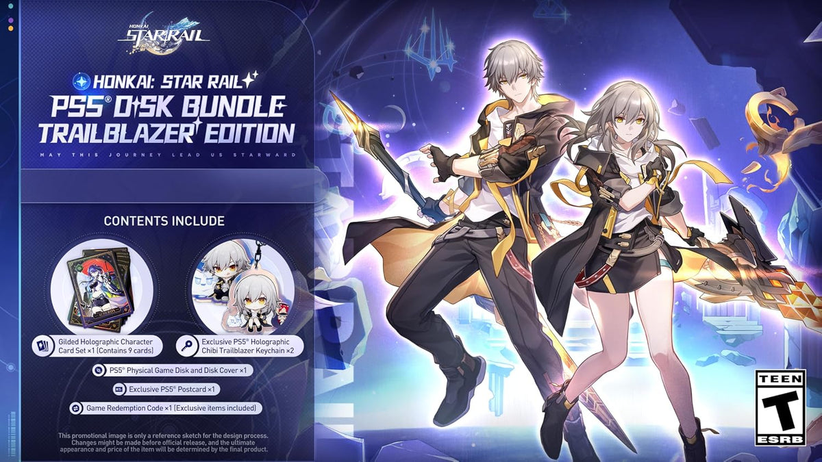 Honkai: Star Rail Trailblazer Edition for PlayStation 5 - EASY GAMES