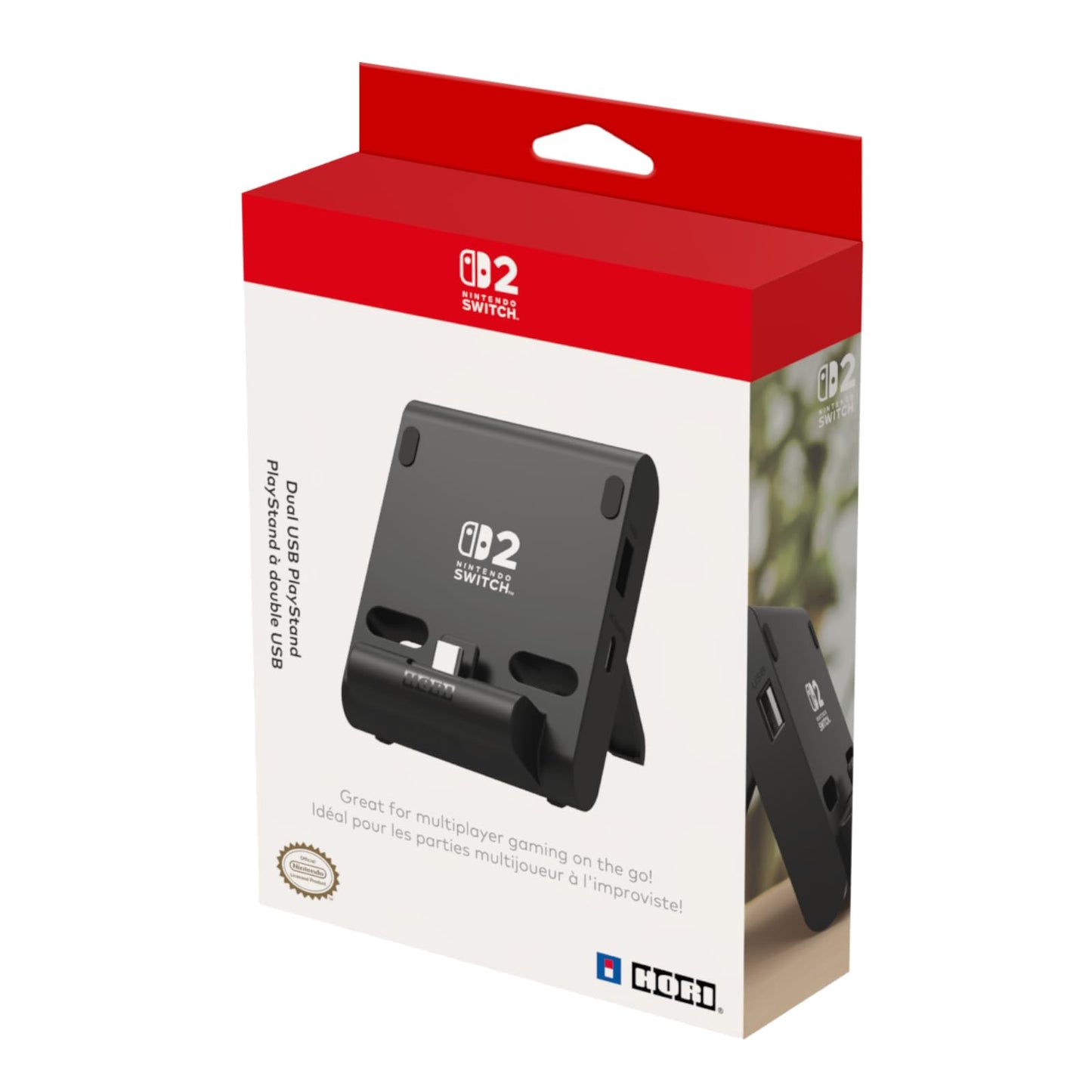 HORI Dual USB PlayStand Nintendo Switch 2 - Officially Licensed HORI