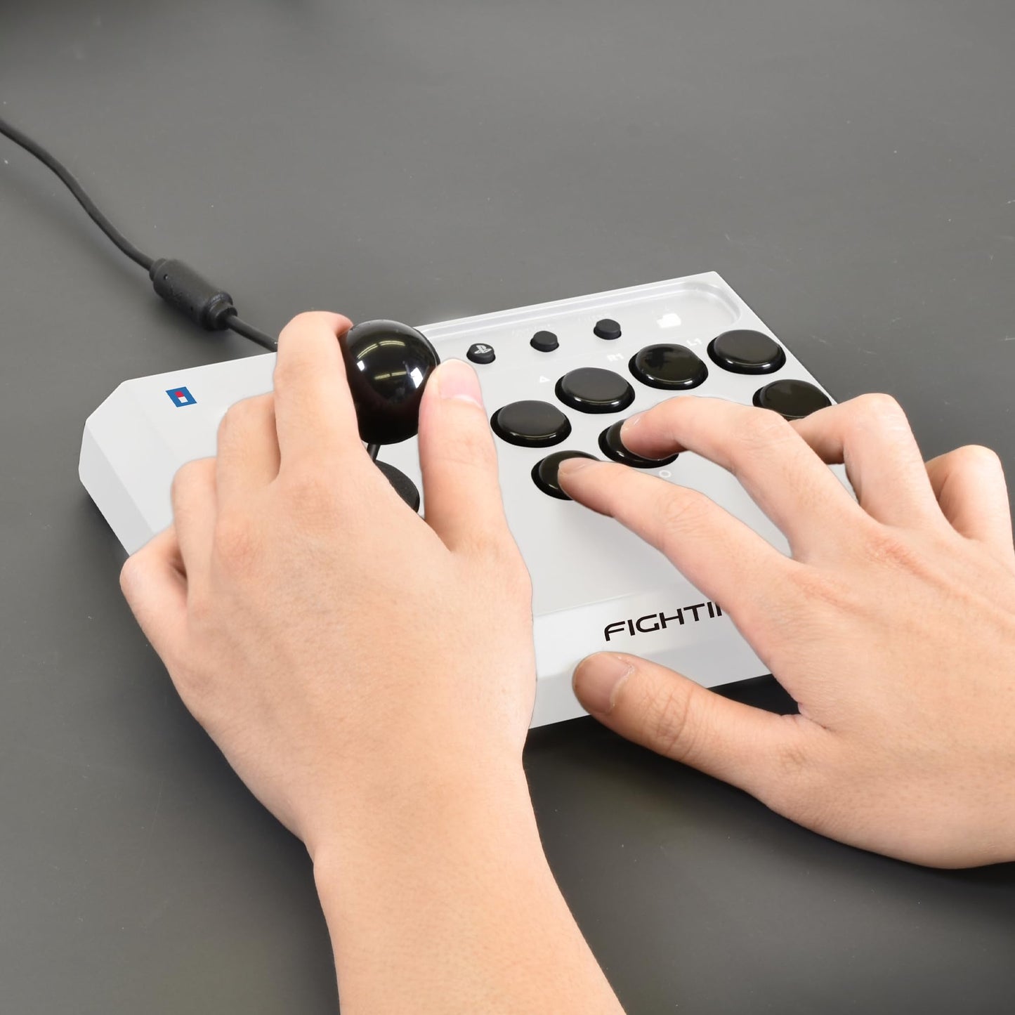 HORI Fighting Stick Mini for PS5, PS4, and PC - Officially Licensed by Sony HORI