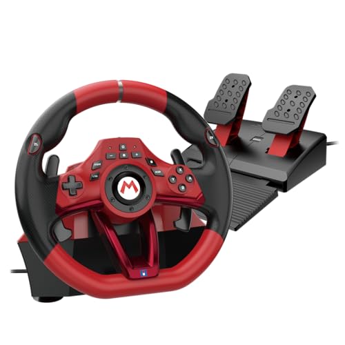 HORI Mario Kart Racing Wheel Pro Deluxe for Switch 2 - Officially Licensed By Nintendo HORI