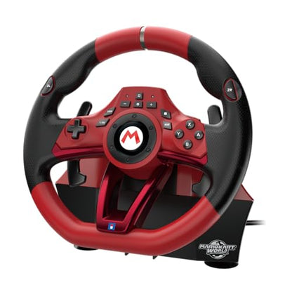 HORI Mario Kart Racing Wheel Pro Deluxe for Switch 2 - Officially Licensed By Nintendo HORI