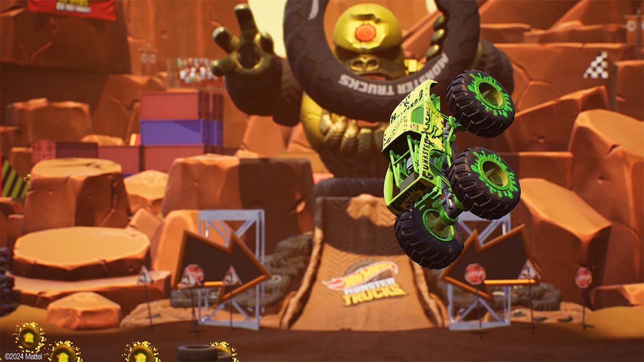 Hot Wheels Monster Trucks: Stunt Mayhem Deluxe Edition - Nintendo Switch Game Mill
