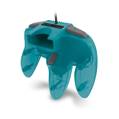 Hyperkin "Captain" Premium Controller for N64 (Turquoise) - Nintendo 64 Hyperkin