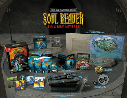 LEGACY OF KAIN SOUL REAVER REMASTERED 1 & 2 Collector's Limitada