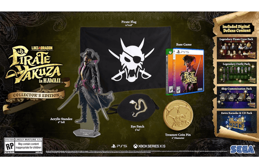 LIKE A DRAGON PIRATE YAKUZA IN HAWAII COLLECTOR'S PS5