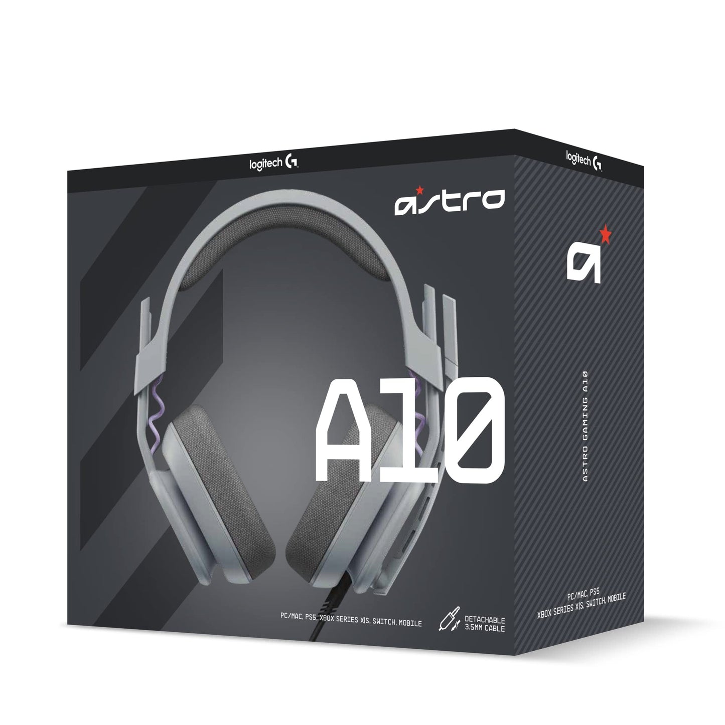 Logitech G Astro A10 Gen 2 Wired Gaming Headset PlayStation 5/4, Xbox S|X, Nintendo Switch, PC - EASY GAMES
