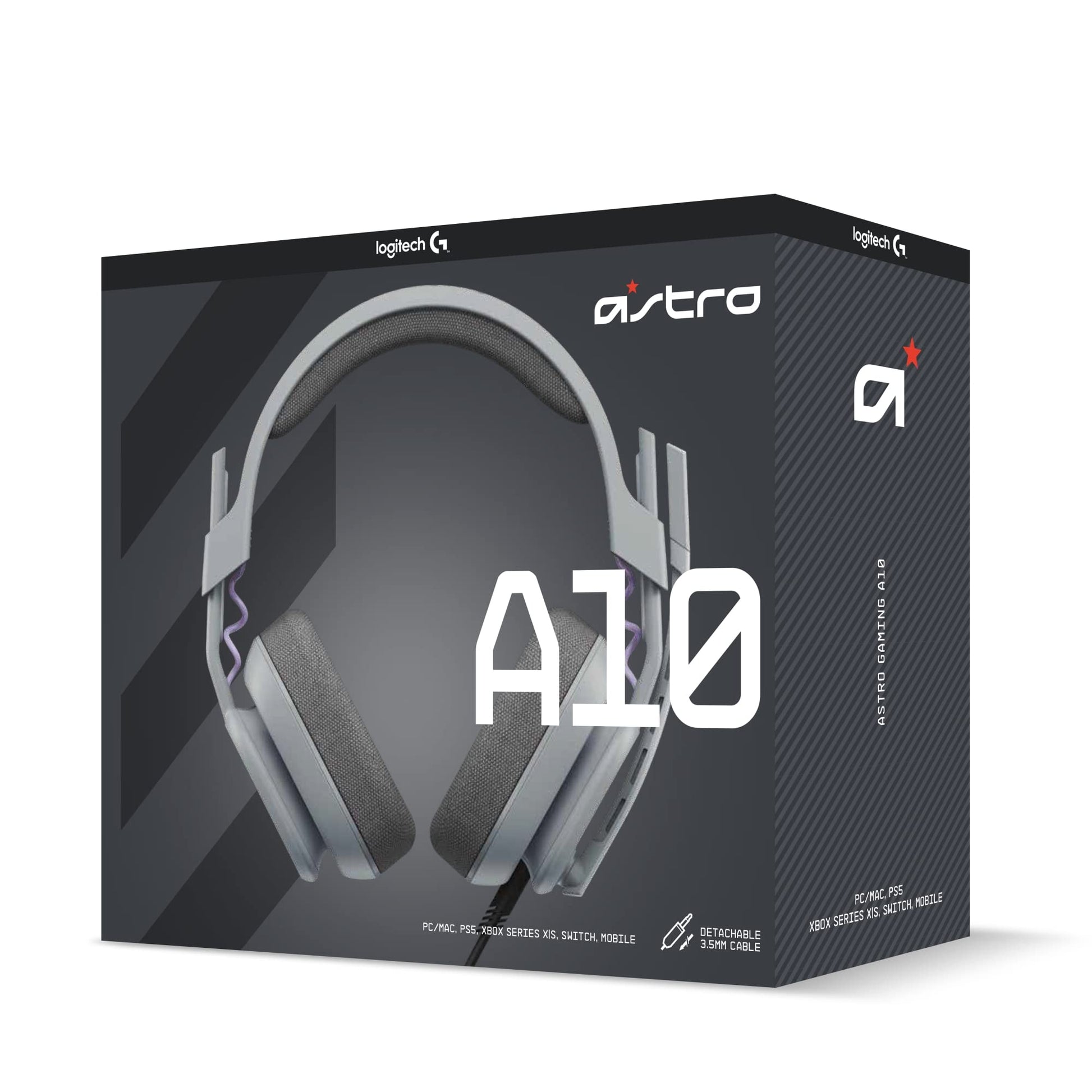 Logitech G Astro A10 Gen 2 Wired Gaming Headset PlayStation 5/4, Xbox S|X, Nintendo Switch, PC - EASY GAMES