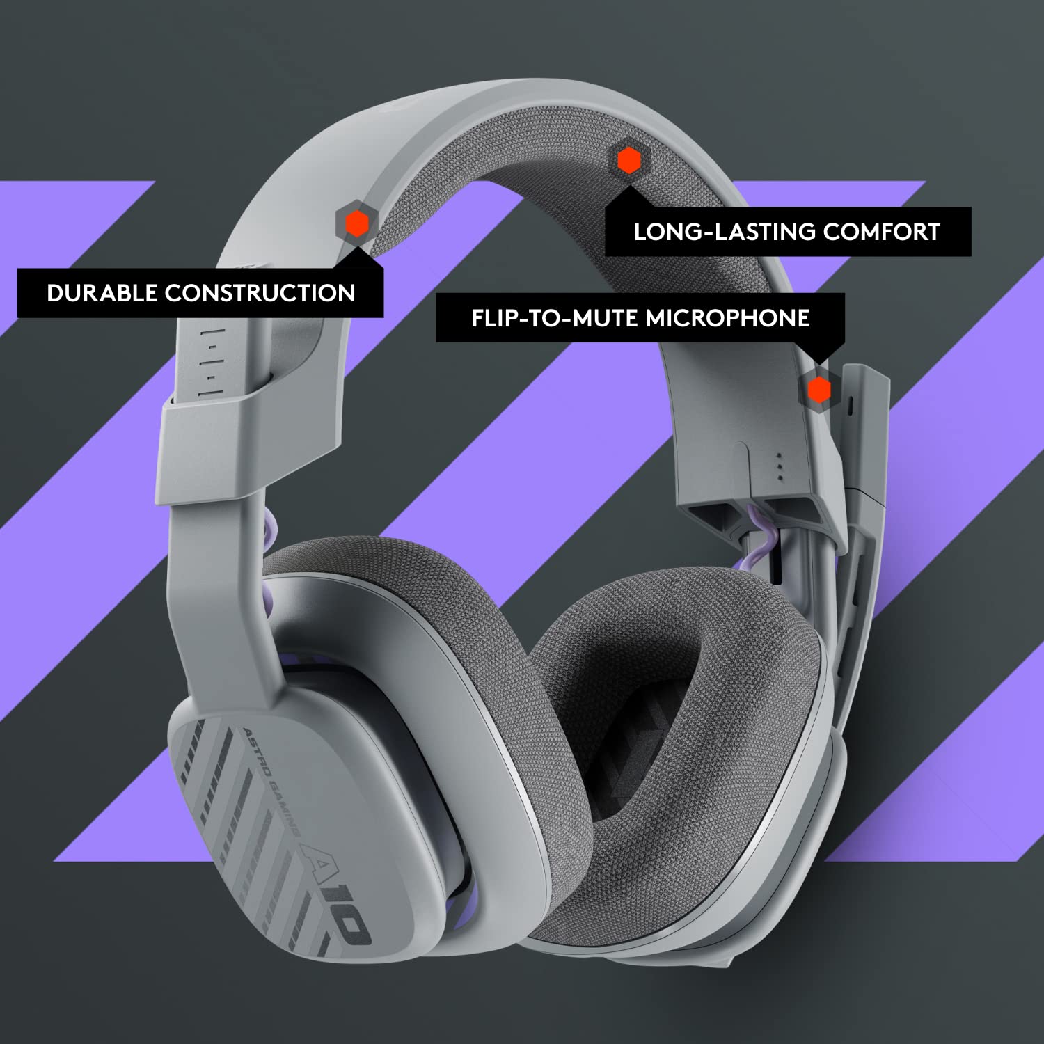 Logitech G Astro A10 Gen 2 Wired Gaming Headset PlayStation 5/4, Xbox S|X, Nintendo Switch, PC - EASY GAMES