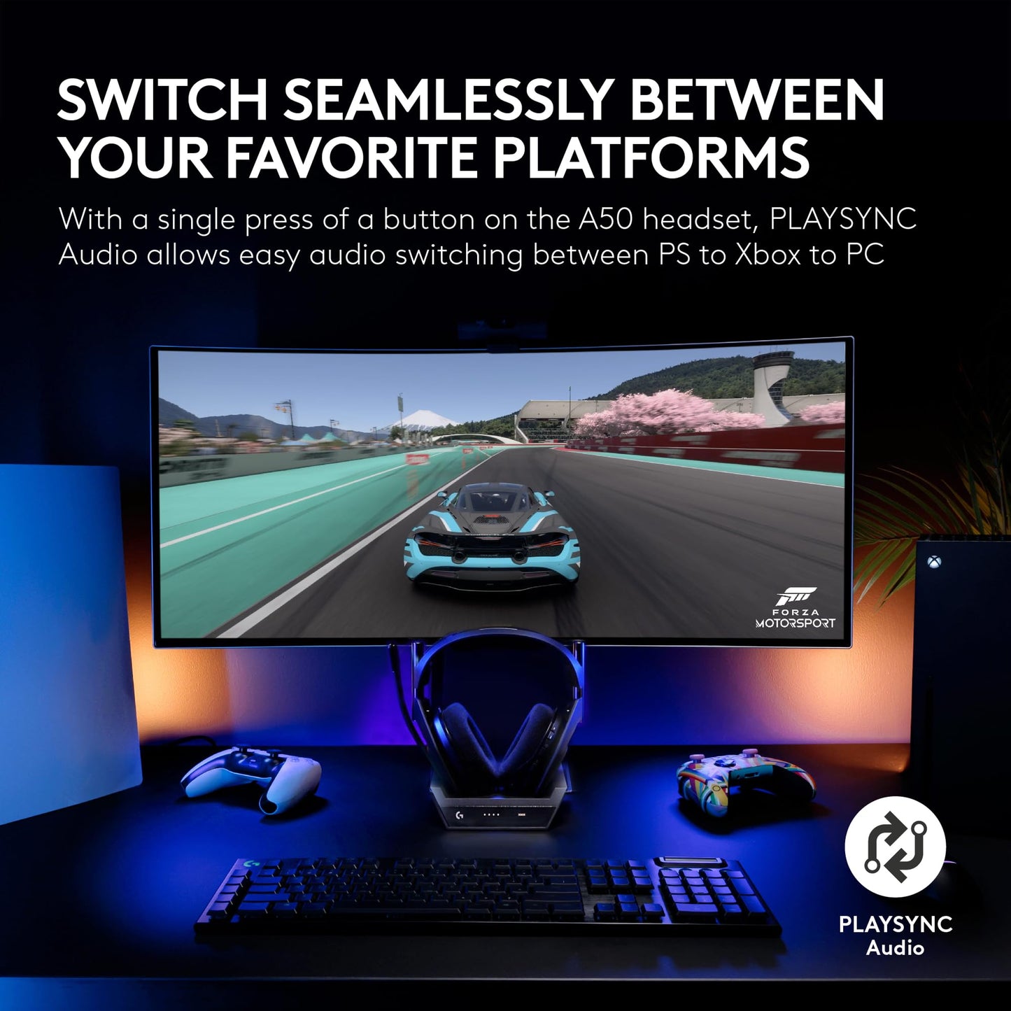 Logitech G Astro A50 Wireless Gaming Headset for PS5/Xbox/PC Logitech G