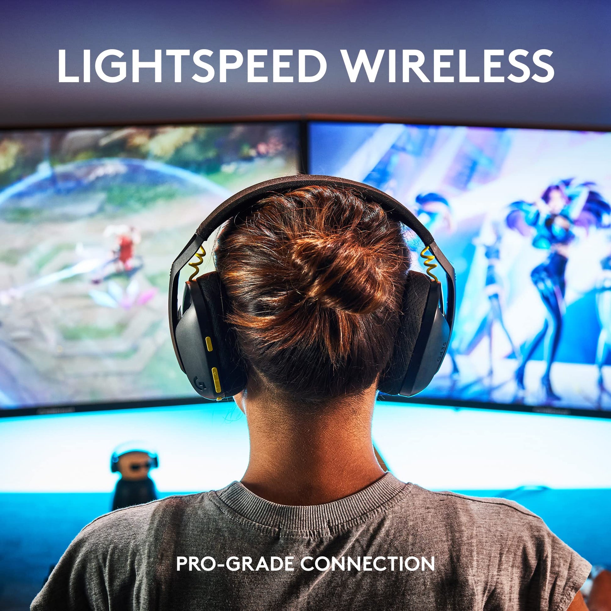 Logitech G435 Lightspeed & Bluetooth Wireless Headset - PS4, PS5, Switch 1 y 2 Logitech G