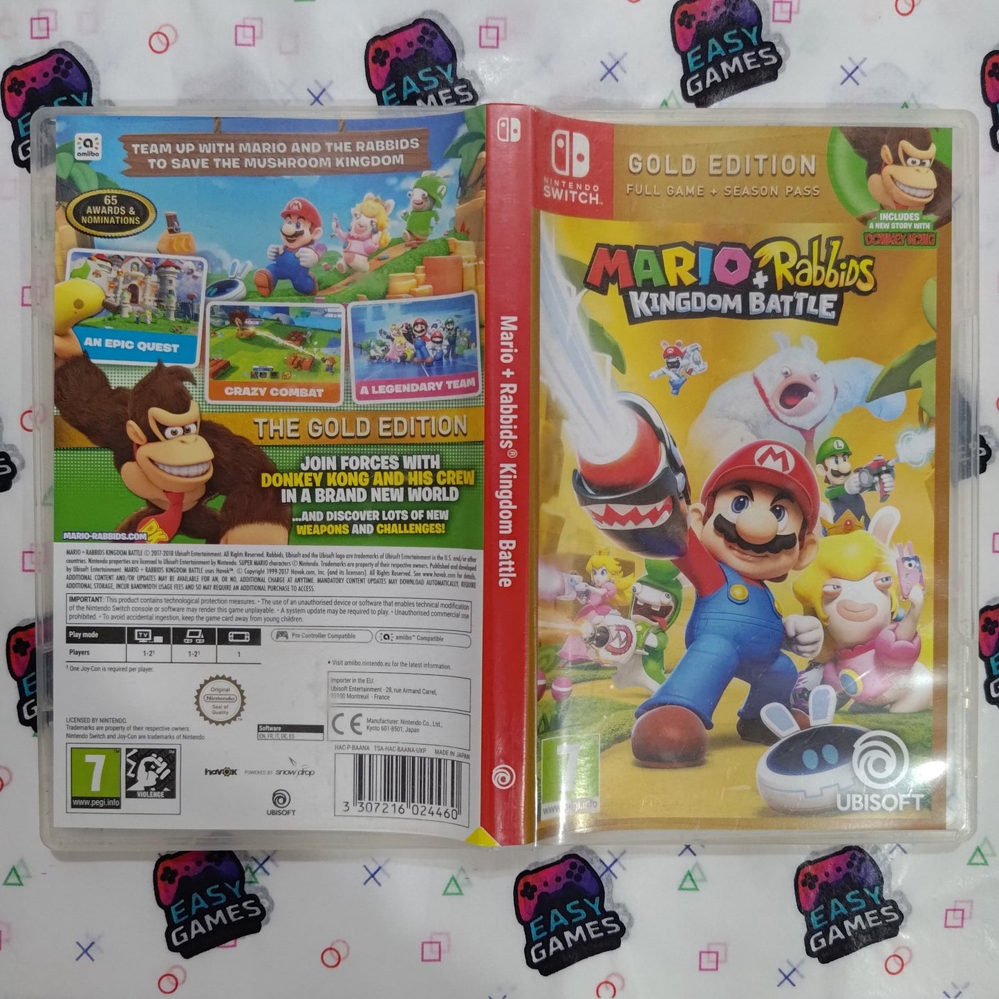 Mario + Rabbis Kingdom Battle Switch EASY GAMES