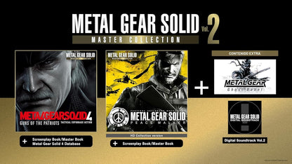 METAL GEAR SOLID MASTER COLLECTION VOL 2 SWITCH EASY GAMES