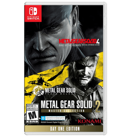 METAL GEAR SOLID MASTER COLLECTION VOL 2 SWITCH Switch Launch EASY GAMES
