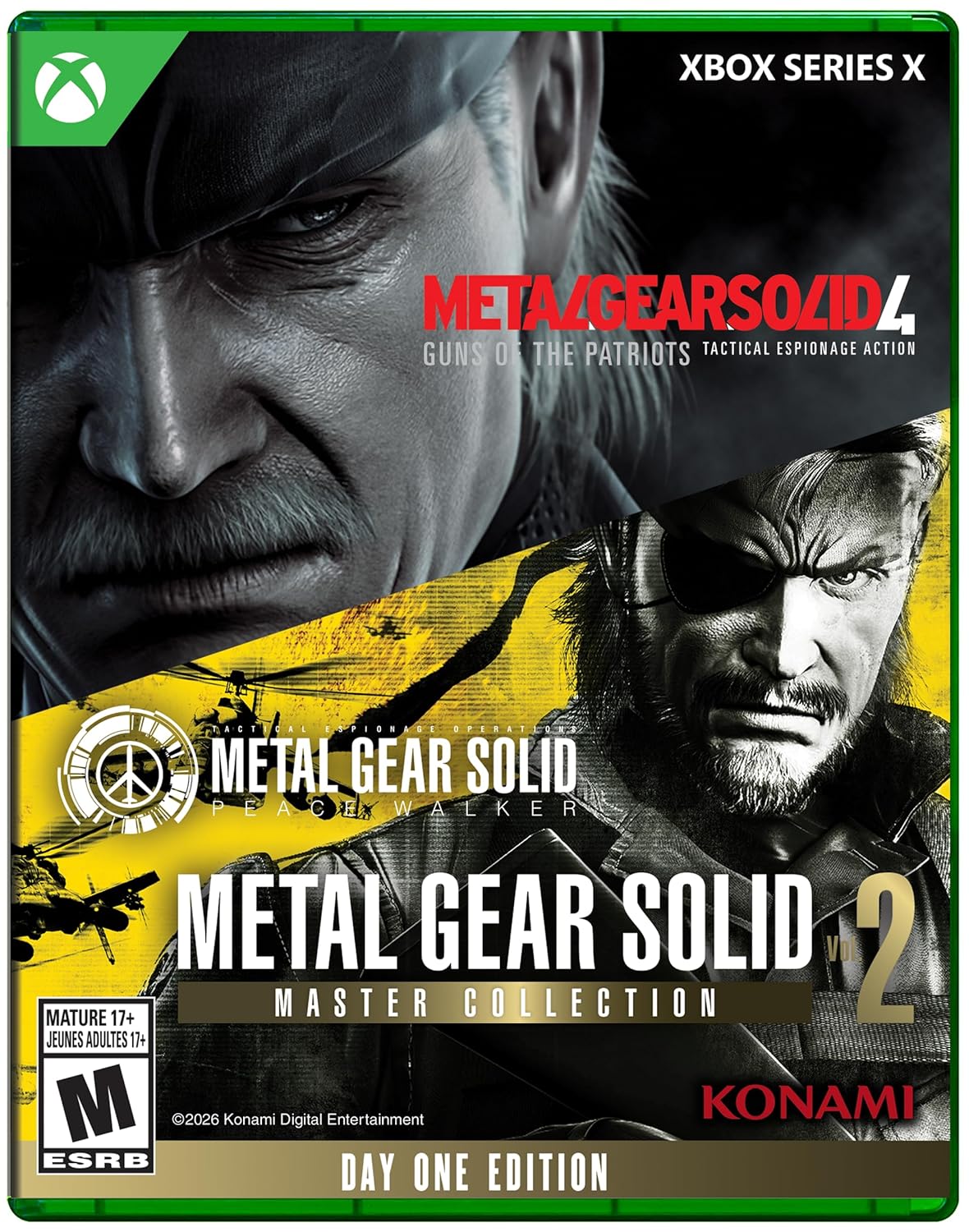 METAL GEAR SOLID MASTER COLLECTION VOL 2 XBOX EASY GAMES
