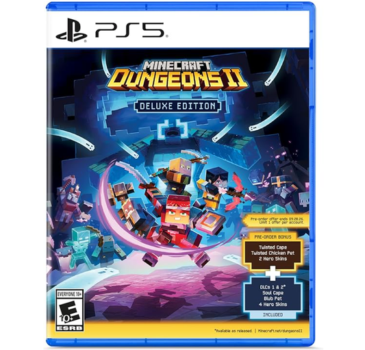 Minecraft Dungeon 2 Deluxe Edition PS5 EASY GAMES