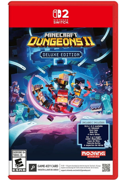 Minecraft Dungeon 2 Deluxe Edition Switch 2 EASY GAMES