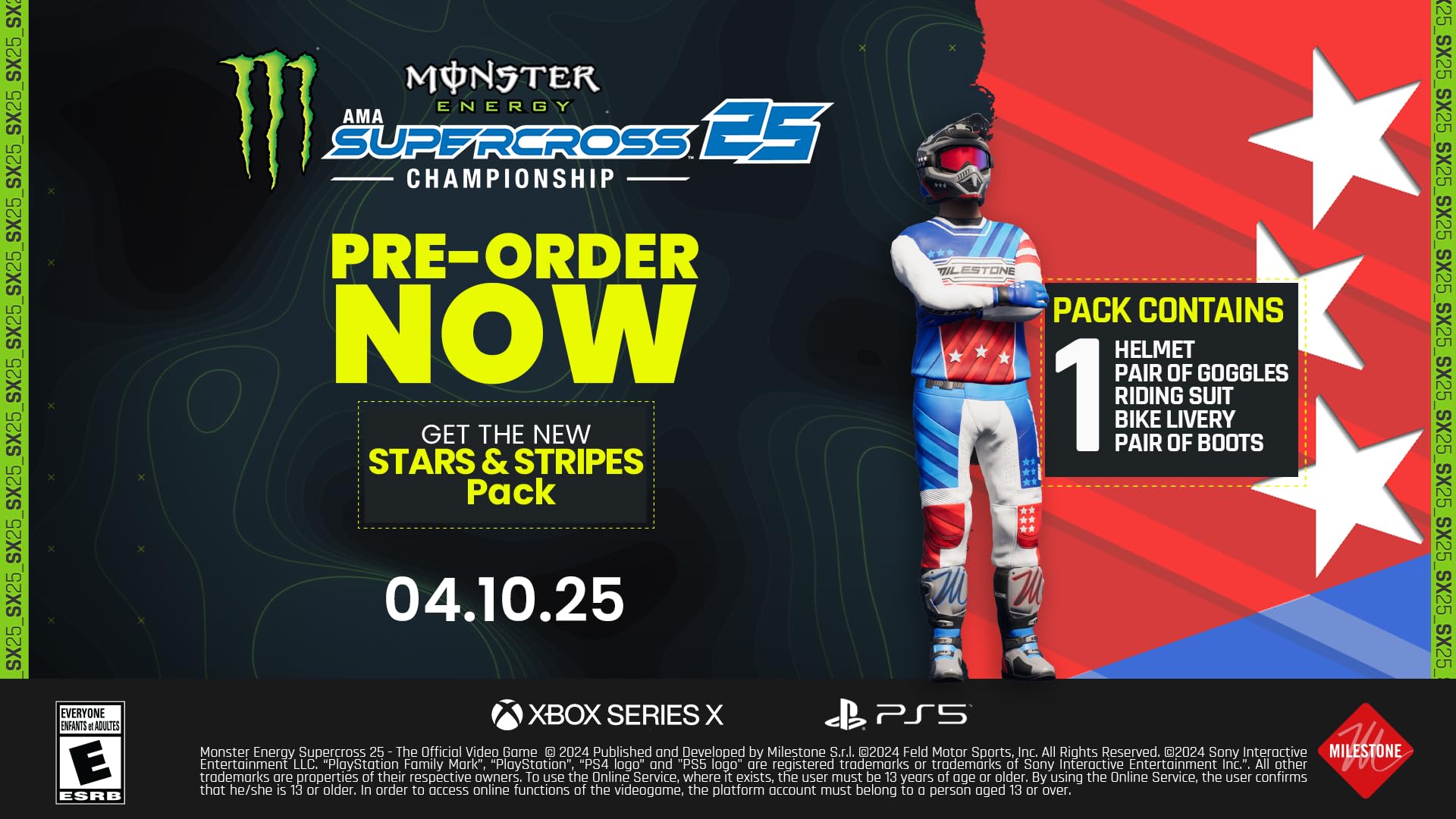 Monster Energy Supercross 25 - Xbox Series X Deep Silver
