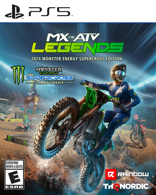 MX vs ATV Legends - 2024 Monster Energy Supercross Edition - PlayStation 5 THQ Nordic