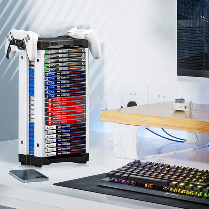 Nargos Video Game Storage for PS5/PS4/PS3/PS2/Xbox/Wii/Switch Nargos