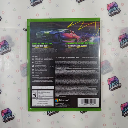 NEED FOR SPEED UNBOUND XBOX SERIES X easy video game