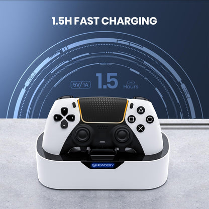 NEWDERY Controller Charger Station, Fast Charging Dock for PS5 NEWDERY