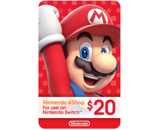 NINTENDO ESHOP CARD CODE $20
